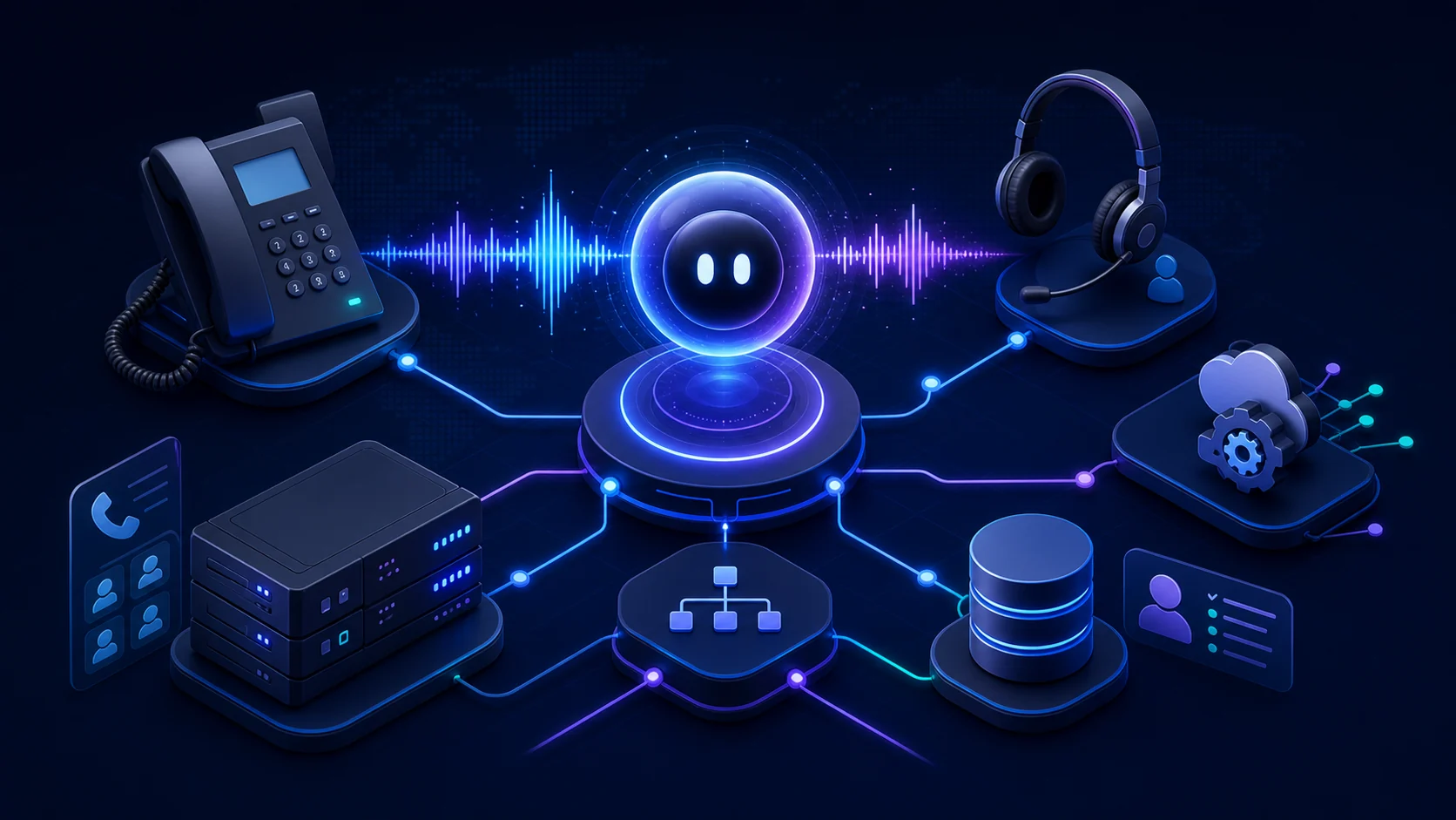 Connected business software, communications and automation platform
